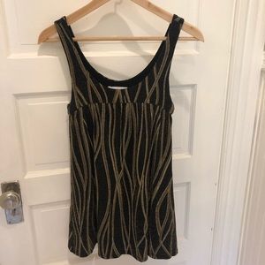 CHRISTOPHER DEANE beaded tank-tunic